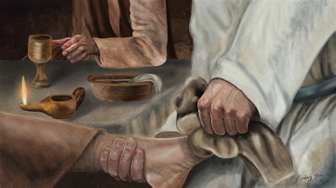 custom of foot washing in jesus day